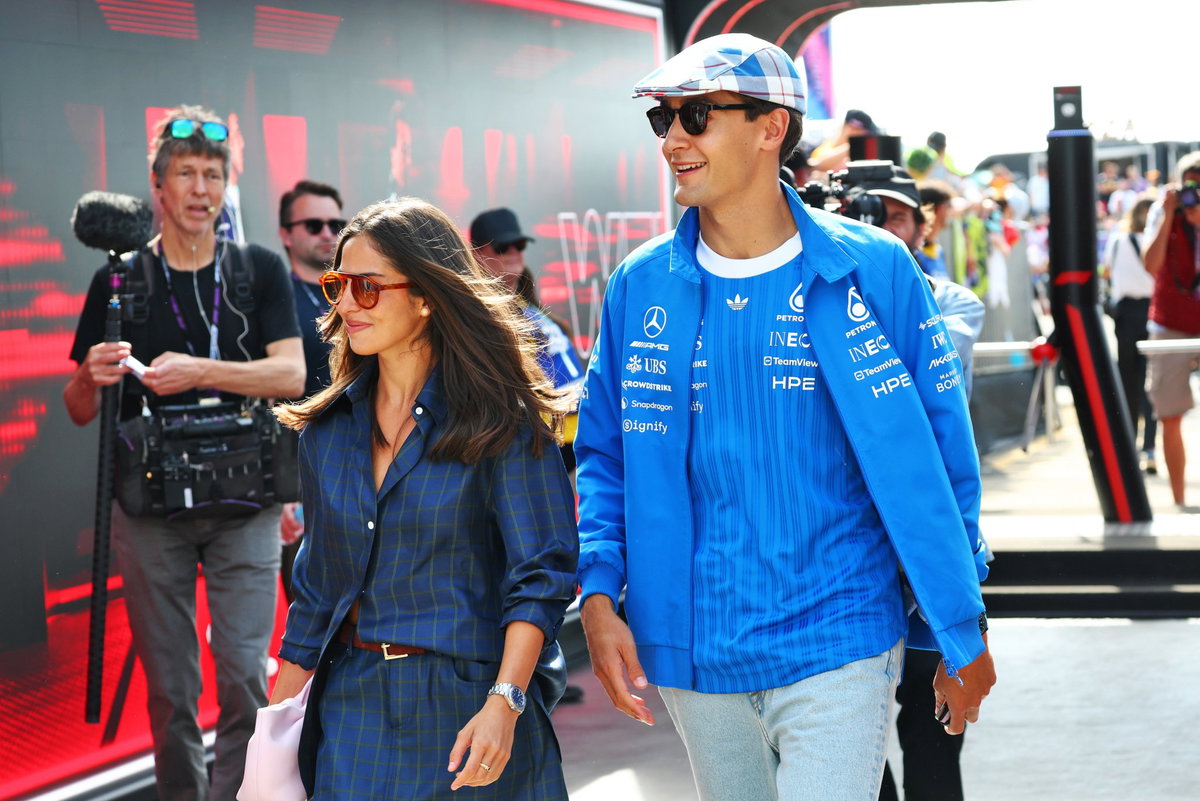 George Russell announces engagement to Carmen Montero Mundt