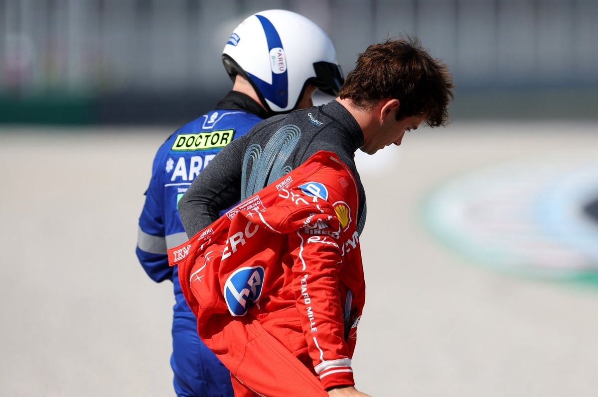 Leclerc says post-Monza vision issue was brief