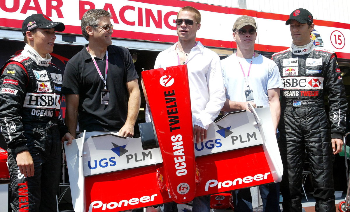 Classic F1 cars out in Monaco for Ocean's Eleven movie prequel