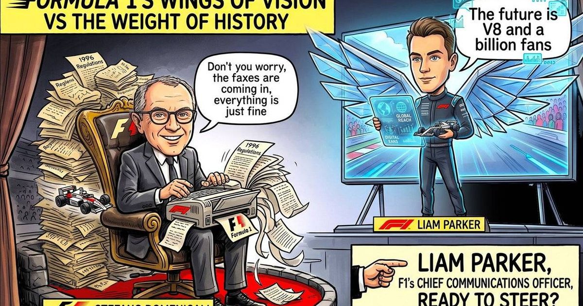 Who is Formula 1 press man Parker?