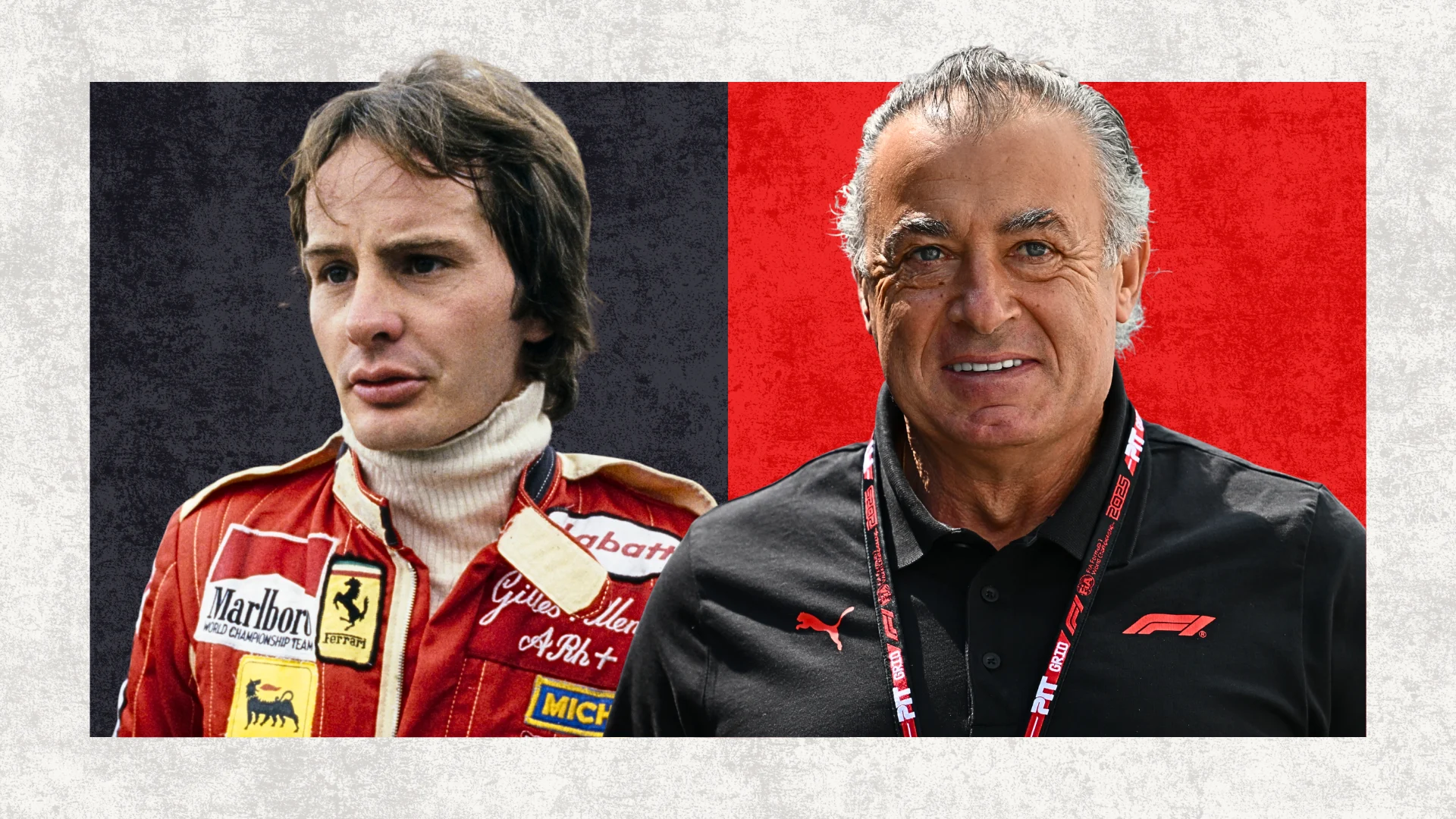 Jean Alesi discusses his admiration for Gilles Villeneuve