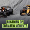 The five most dramatic Austrian Grand Prix moments: Title rivals collide and more