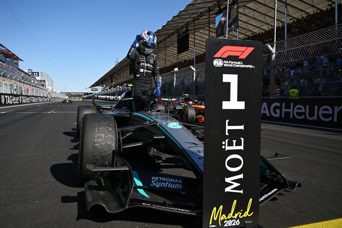 Russell plays down realistic 2026 title chances as Antonelli leads fight