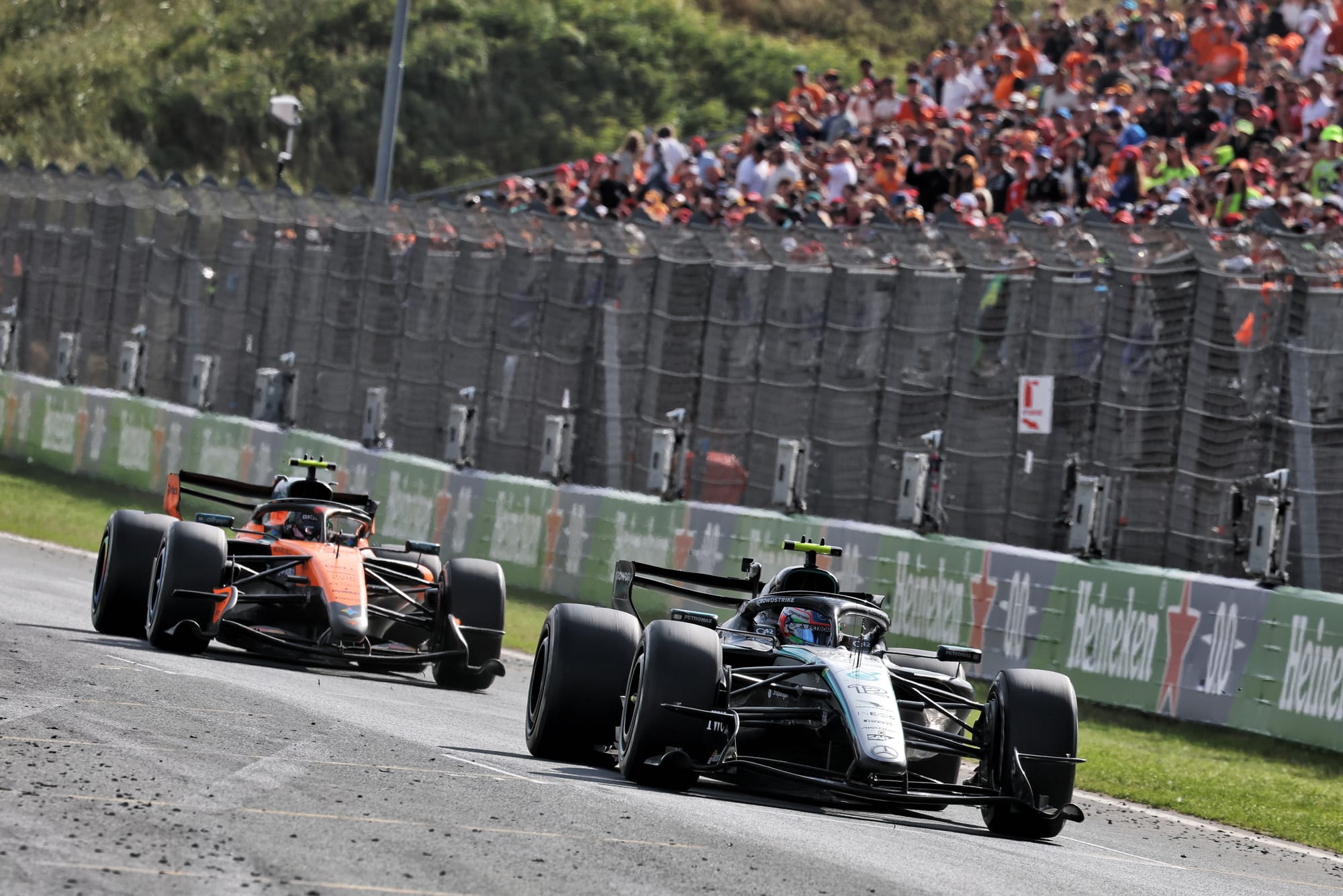 Mercedes say budget limits car development pace