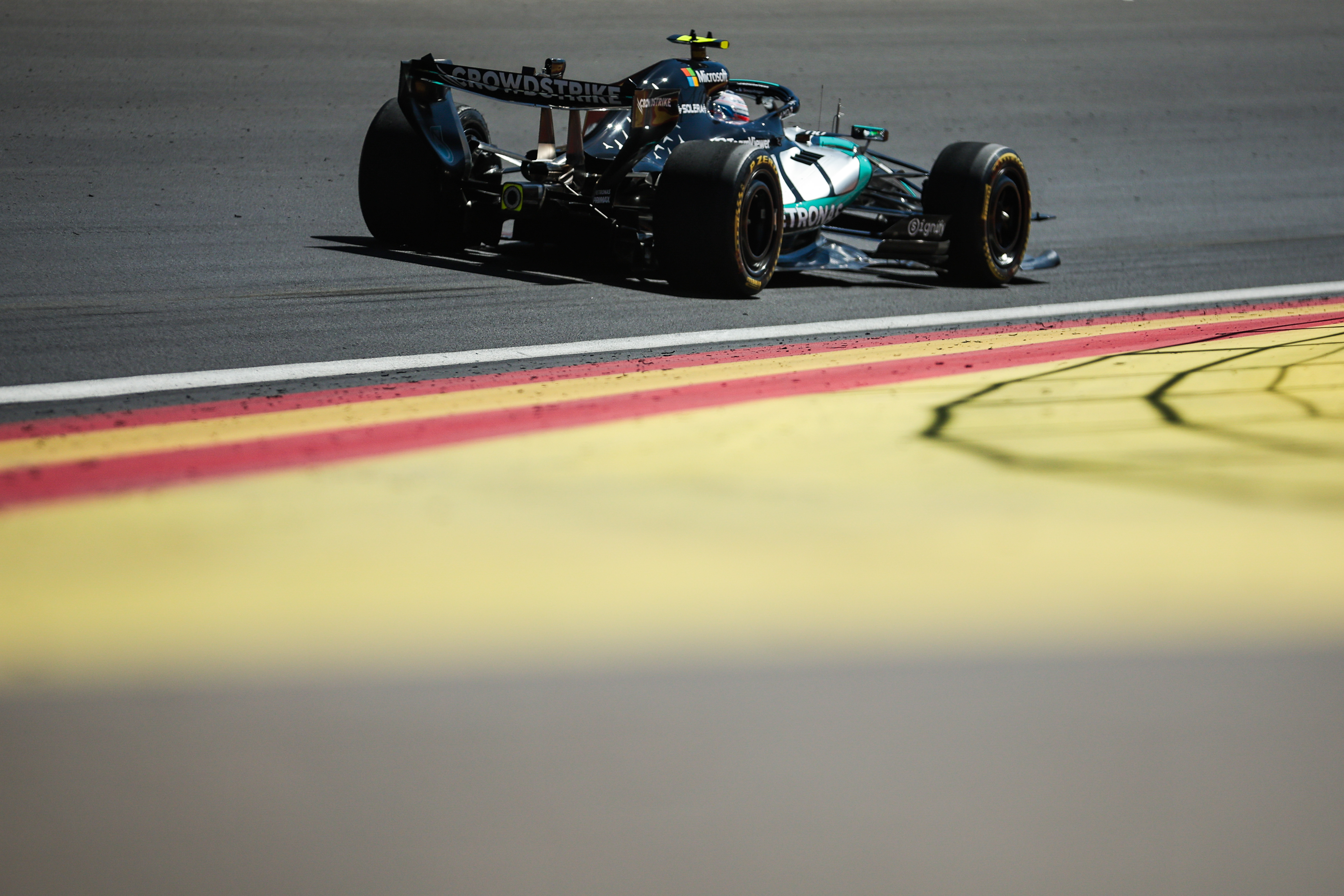Antonelli quickest in red-flagged second practice in Madrid