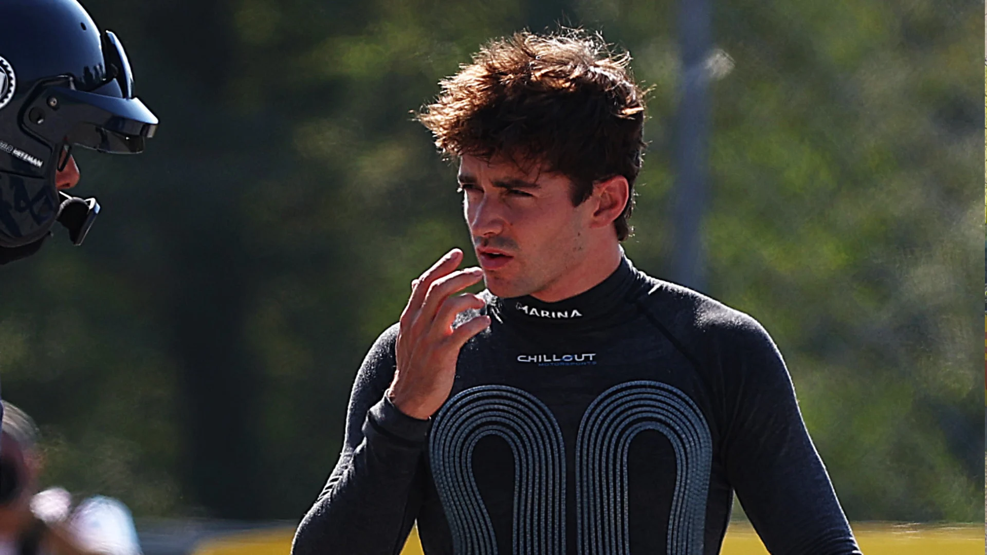 Leclerc out of Italian Grand Prix after Lap 2 crash