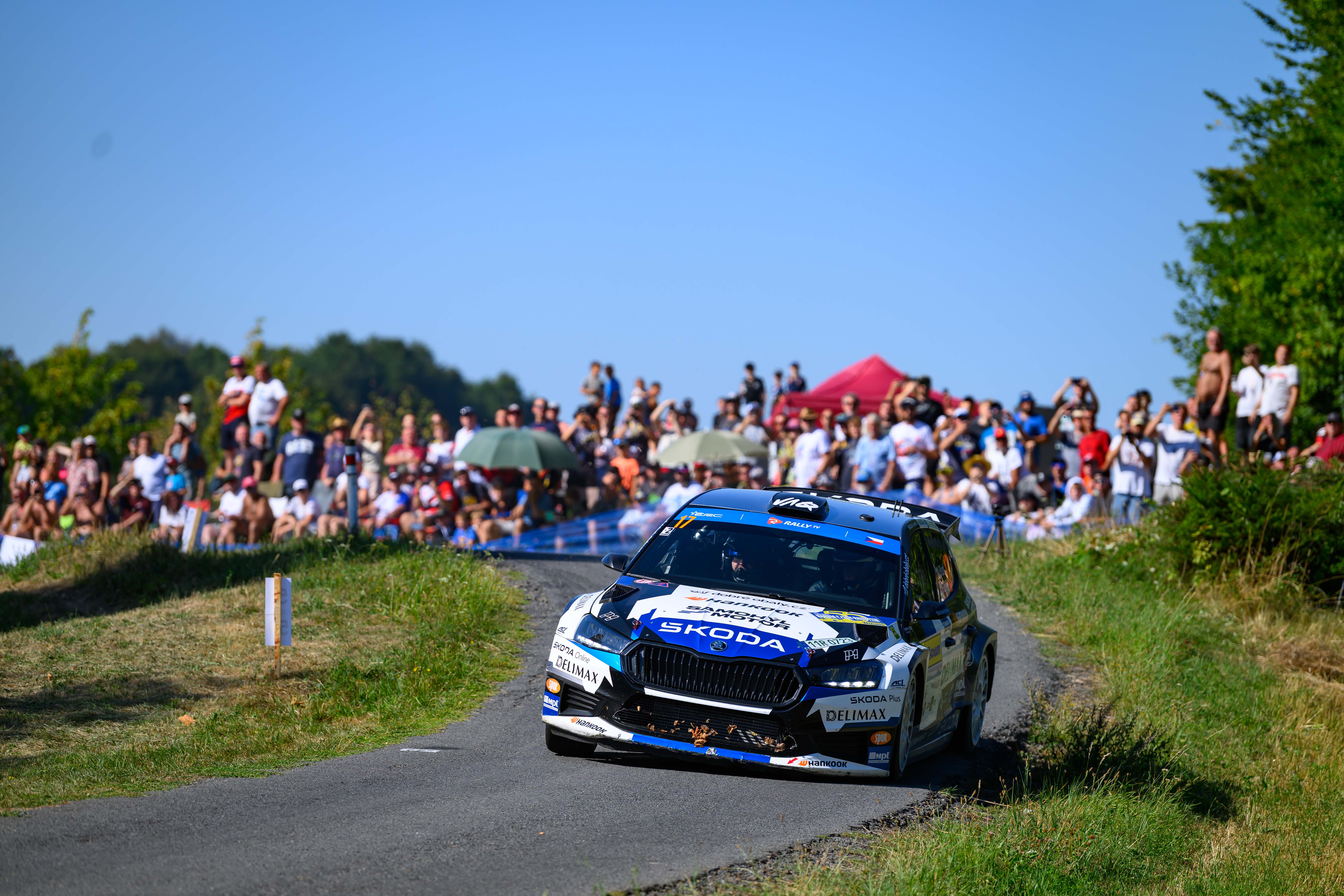 Březík leads throughout to secure Zlín ERC victory