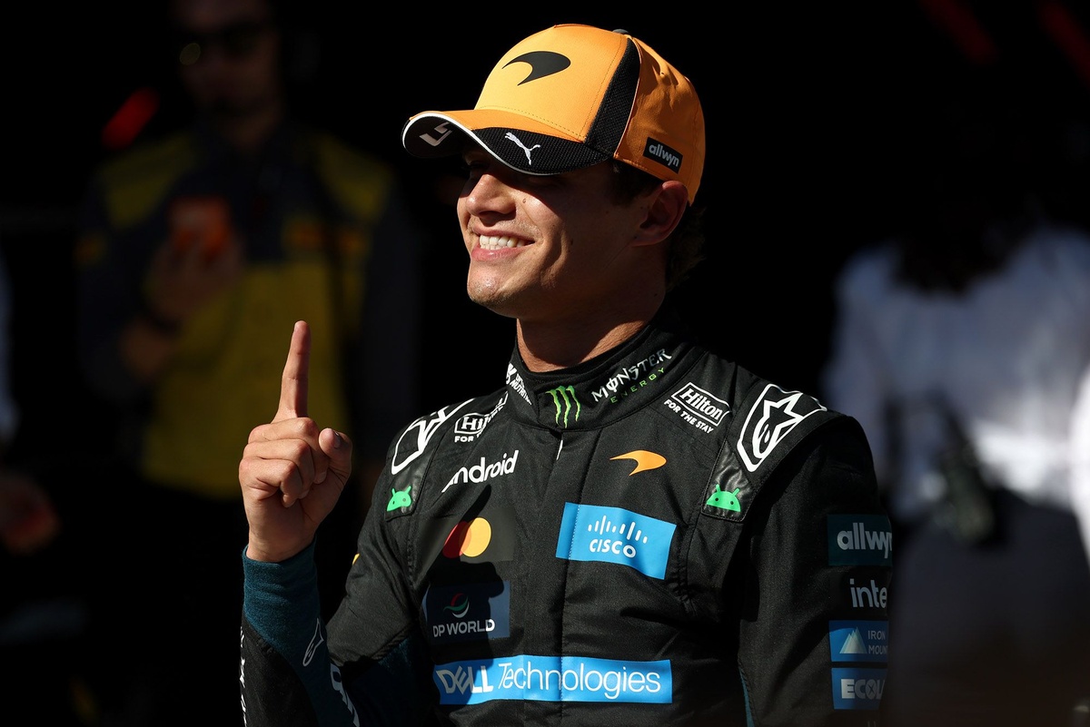 Norris claims Spanish Grand Prix pole ahead of Antonelli and Verstappen
