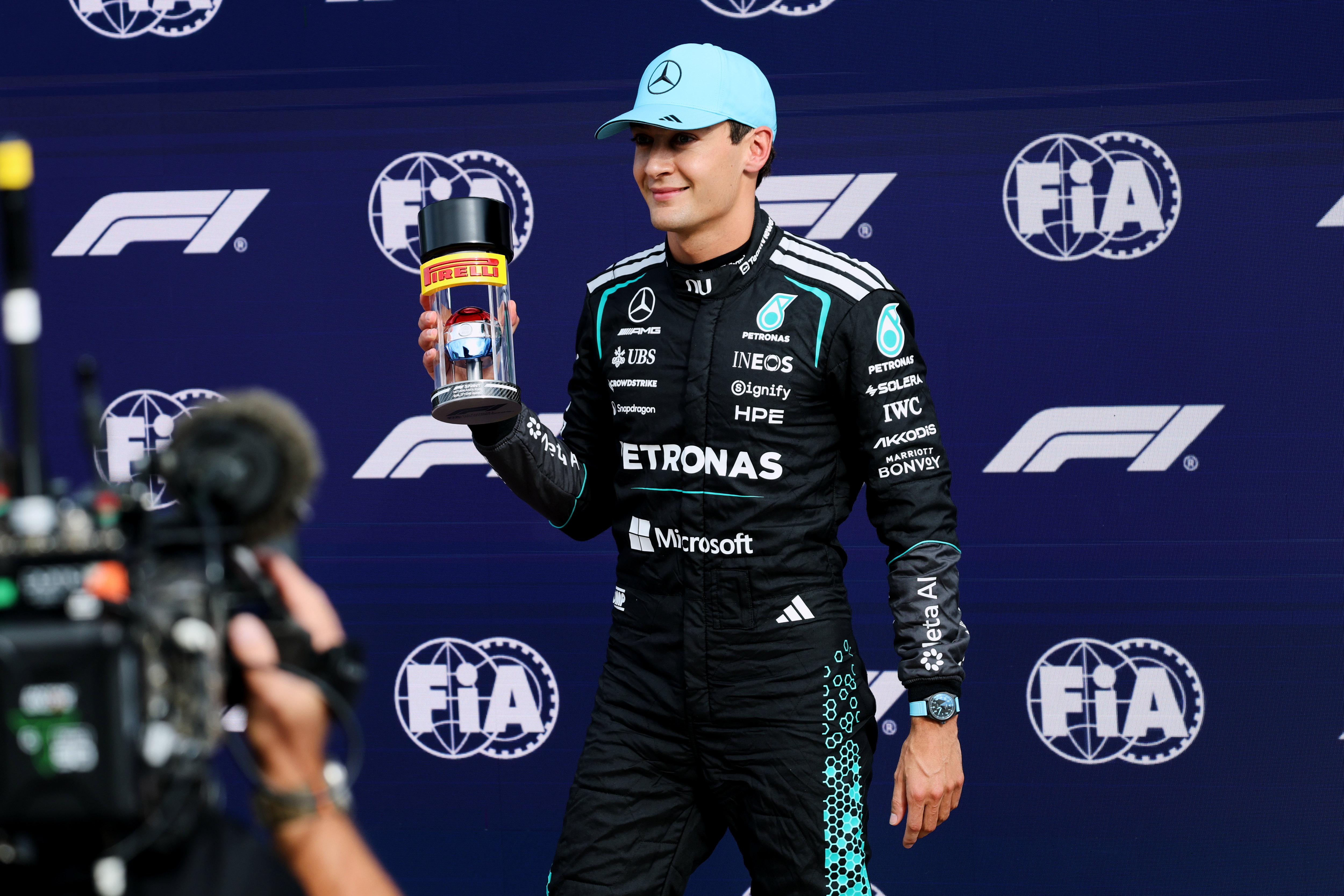 Russell edges Norris for Dutch GP sprint pole at Zandvoort