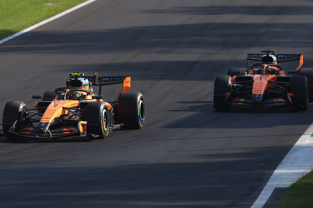 Norris says late Monza clash with Piastri was fair
