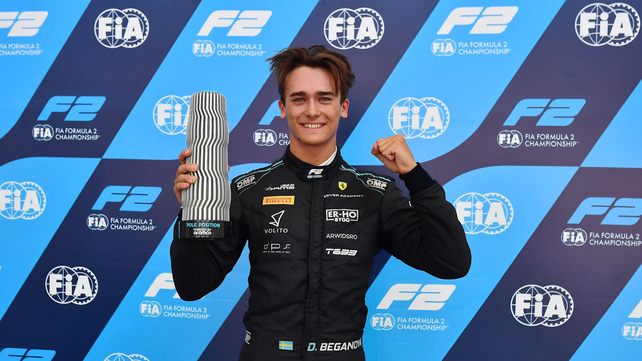 F2: Beganovic flies in Madrid to take second pole of 2026