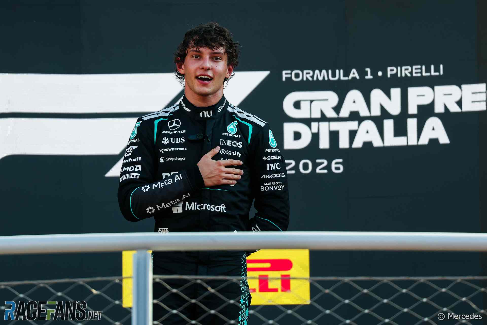 Stats: Antonelli scores first home win for an Italian Formula 1 driver in 36 years | 2026 Italian Grand Prix stats and facts