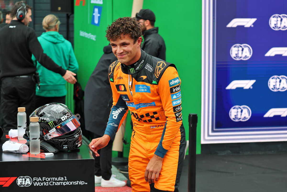 Lando Norris jokes he has ‘biggest balls’ after snatching Zandvoort F1 pole