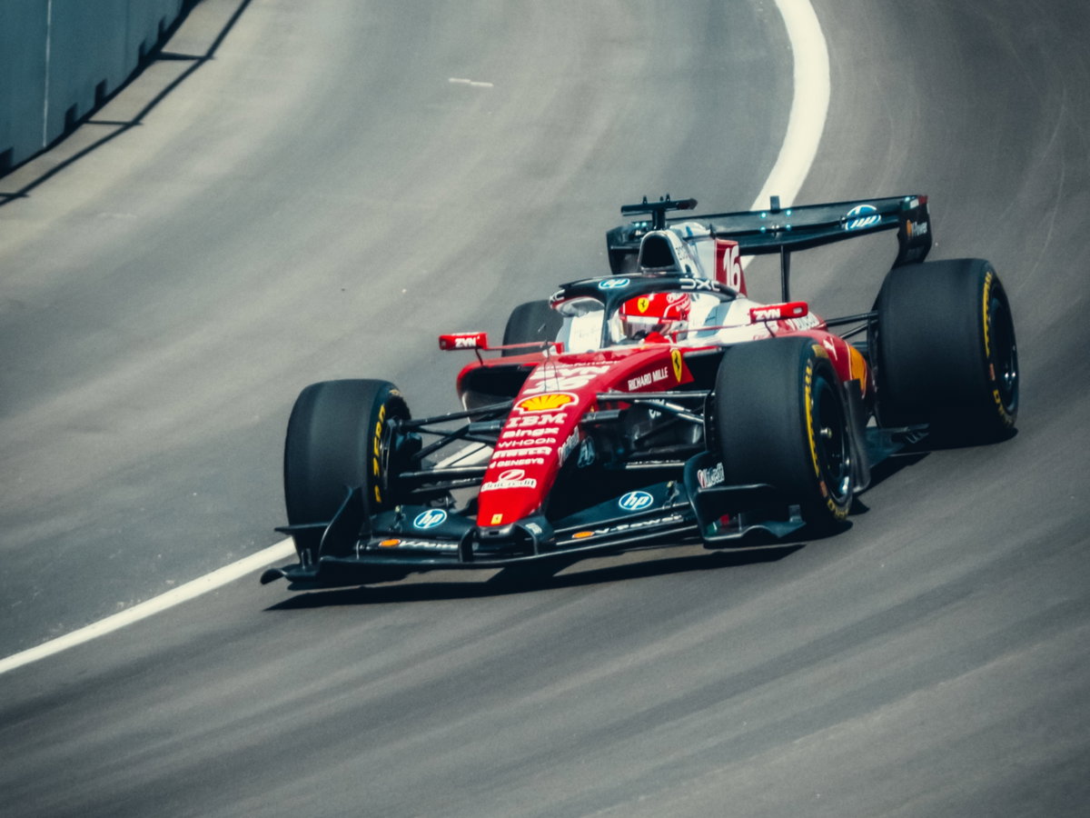 Watch Lewis Hamilton and Charles Leclerc's first full laps of F1's new Madring circuit