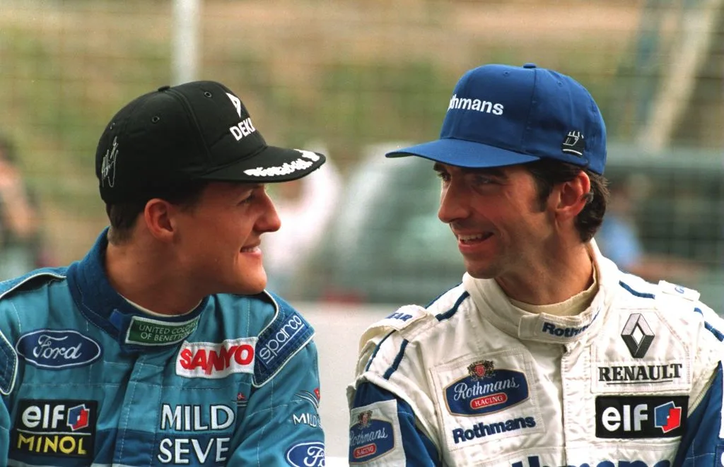 Hill opens up on ‘psychological battle’ to beat Schumacher