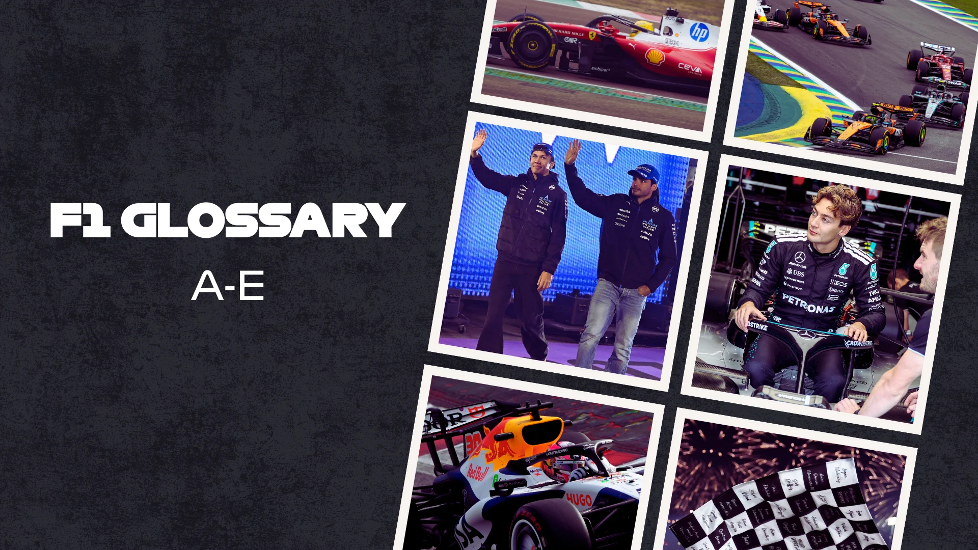 F1 Glossary – the language of Formula 1