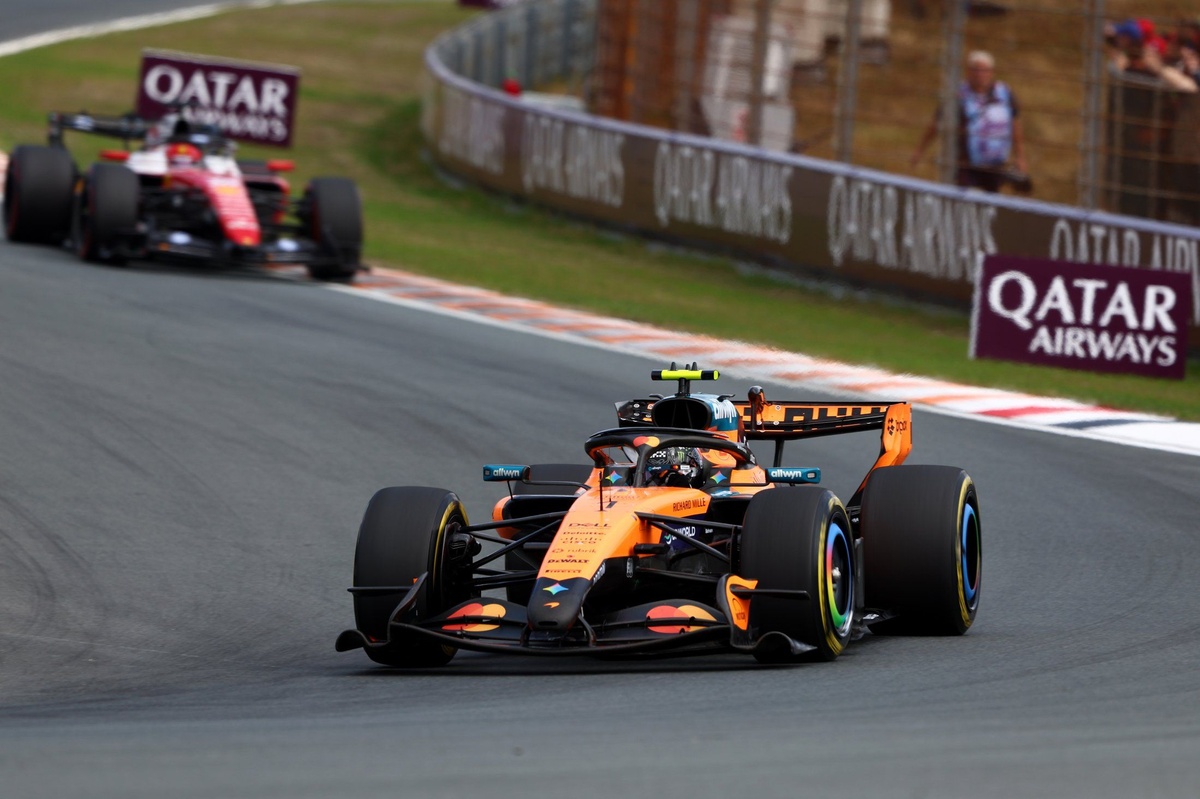Norris says McLaren lacked pace in Zandvoort Sprint