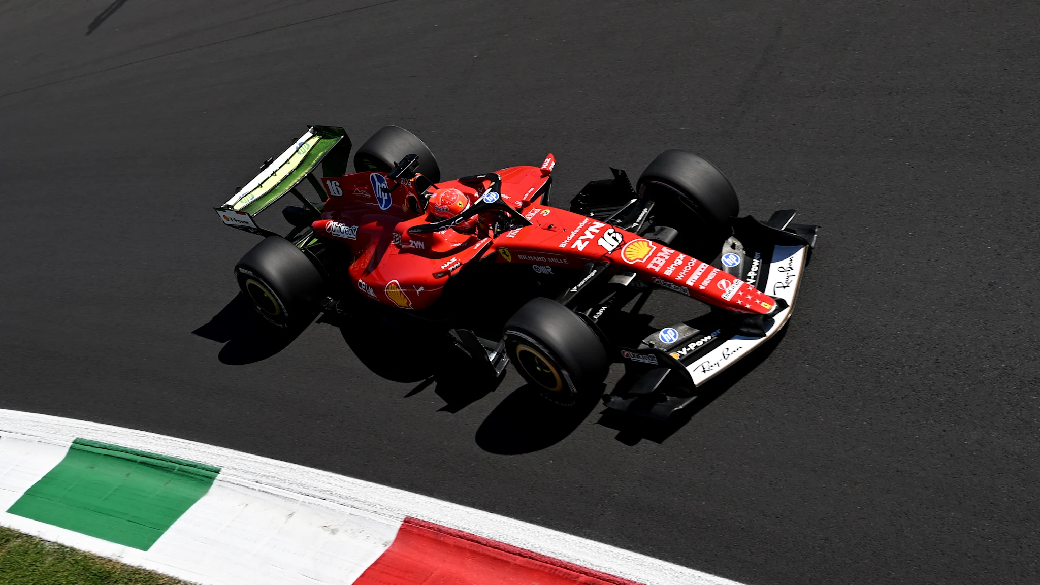 Leclerc leads Hamilton in first Italian GP practice