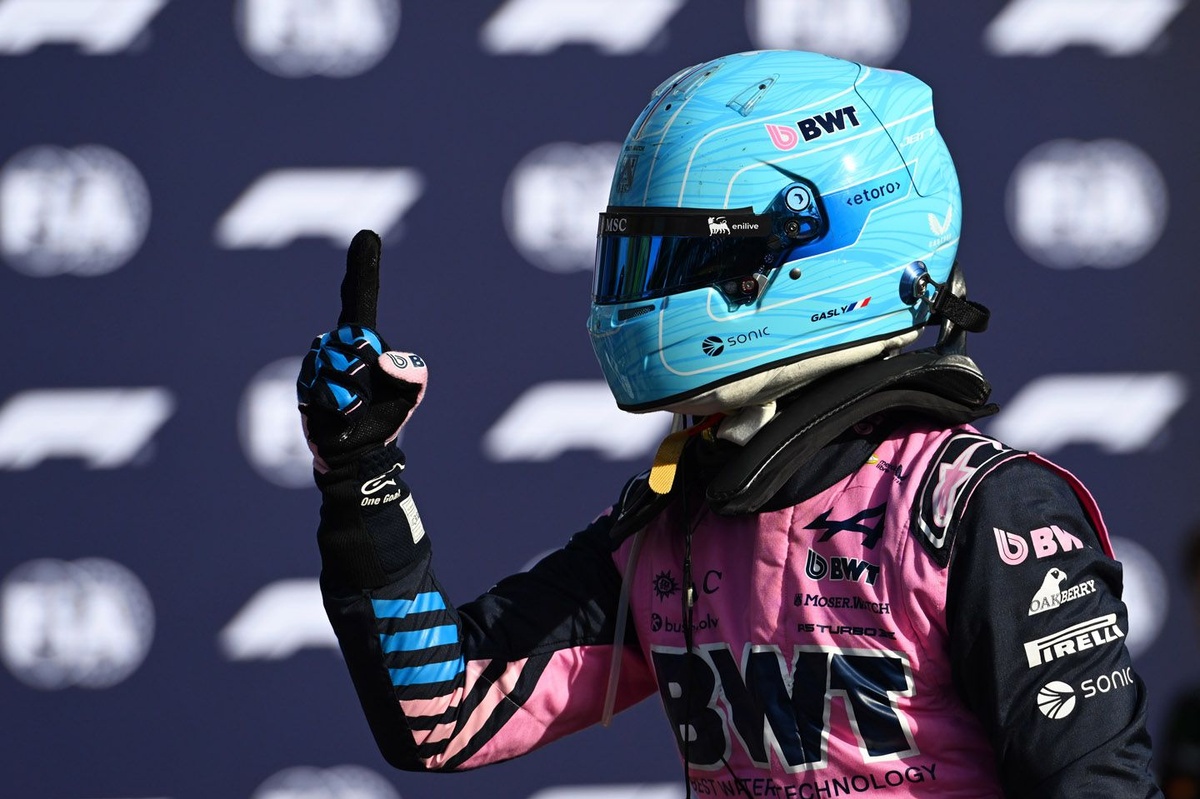 Alpine optimistic after Gasly takes surprise Italian GP pole
