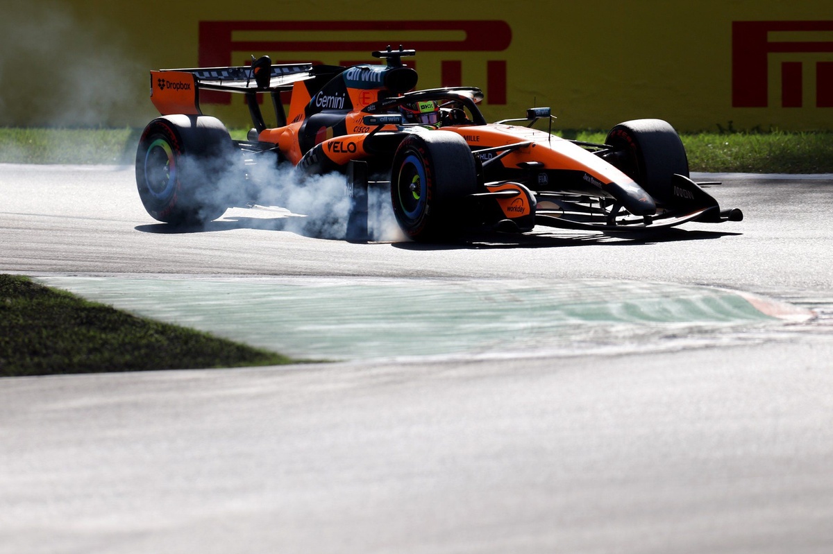 Norris says Piastri error hurt his final Monza qualifying lap