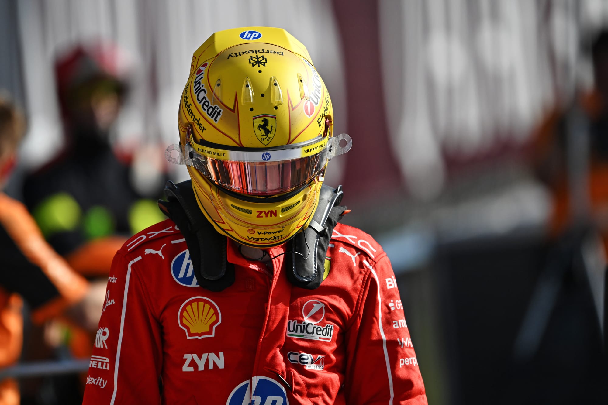Hamilton's obvious frustration at Ferrari team tactics
