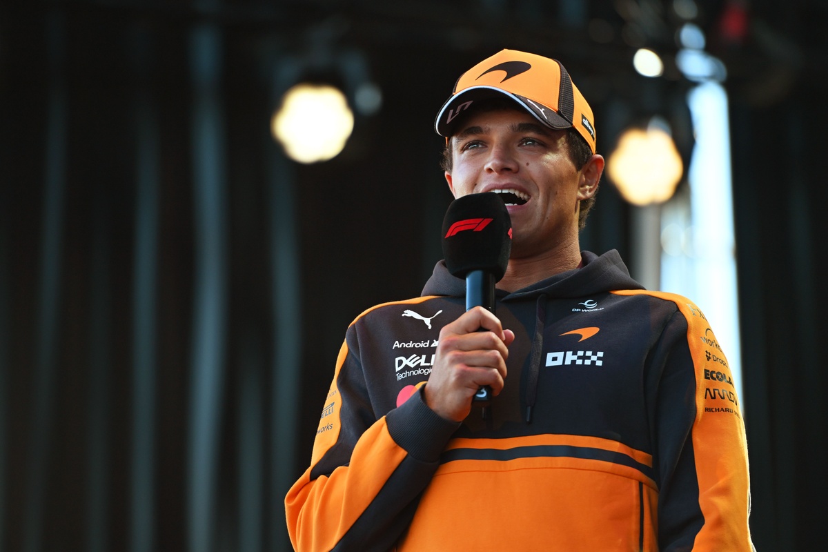 Norris draws attention after post-race Coca-Cola exchange in Spain